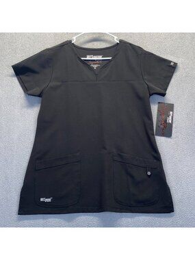 Women's greys anatomy By Barco signature scrubs Black  Size M New